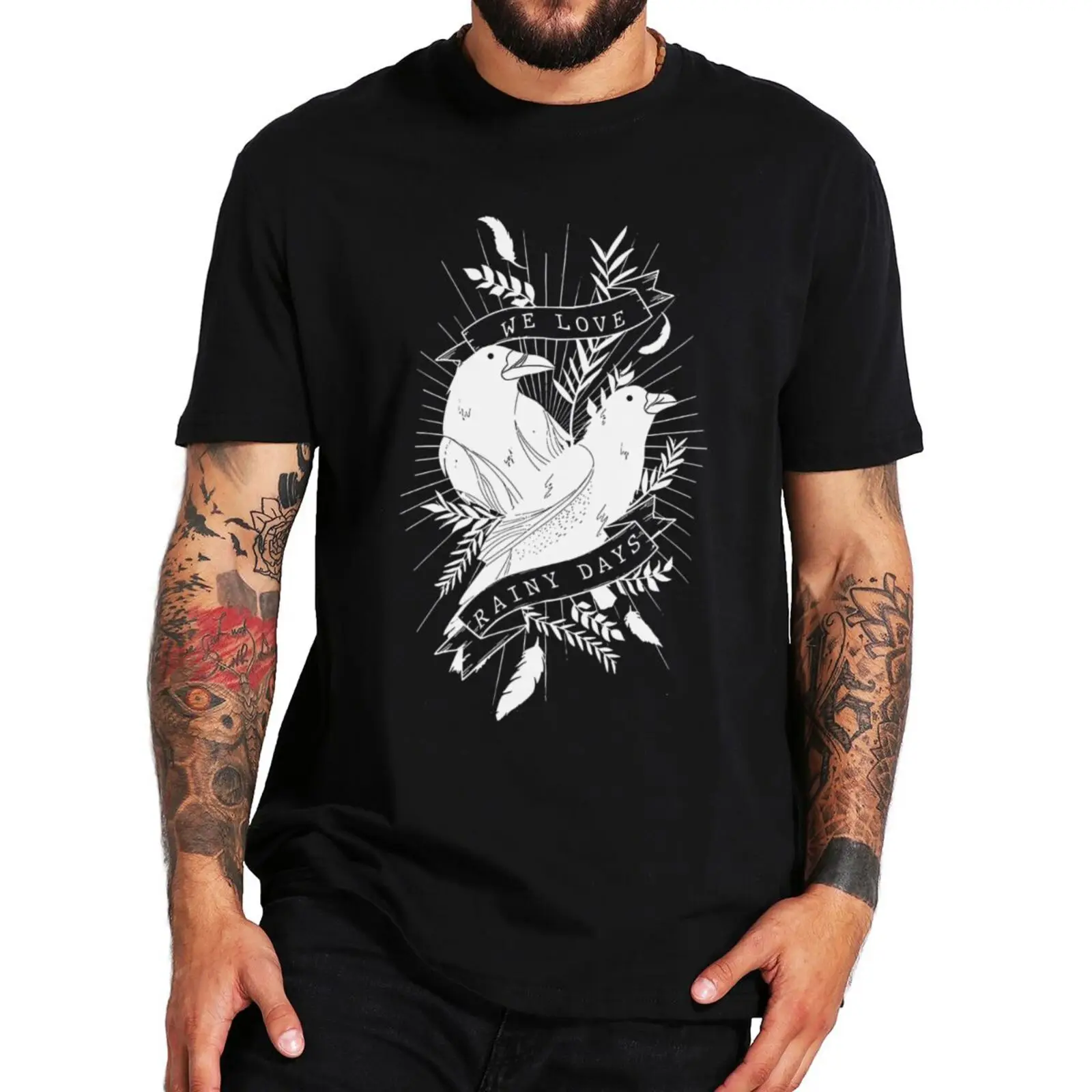 The Ravenhood Series T Shirt We Love Rainy Days Booktok Fans Gift Tee Tops 100% Cotton Unisex Casual Soft T-shirt EU Size
The Ravenhood Series T Shirt We Love Rainy Days Booktok Fans Gift Tee Tops 100% Cotton Unisex Casual Soft T-shirt EU Size