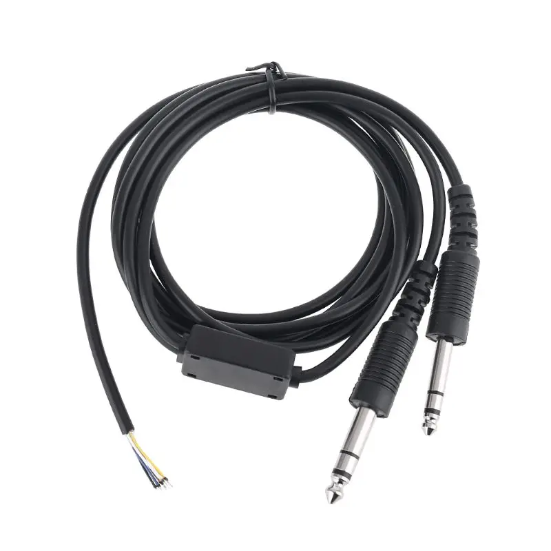 Replacement 200cm DIY Aviation Headset Durable Mono Cable Line Cord Repair
Replacement 200cm DIY Aviation Headset Durable Mono Cable Line Cord Repair