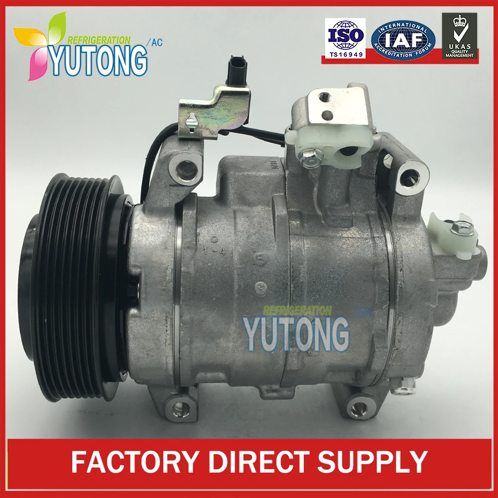 Компрессор переменного тока DKV06R для Citroen C1/Peugeot 107 Toyota Aygo 351322031 8FK351108531 Beijing 318 851868N 88310-0H010 88310-0H020 506021
Компрессор переменного тока DKV06R для Citroen C1/Peugeot 107 Toyota Aygo 351322031 8FK351108531 Beijing 318 851868N 88310-0H010 88310-0H020 506021