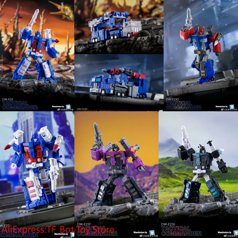 【IN STOCK】NEW DR. WU Transformation DW-E23 DW-E23T DW-E23D DW-E23B DW-E23P Ultra Magnus Commander G1 Mini Action Figure Toys
【IN STOCK】NEW DR. WU Transformation DW-E23 DW-E23T DW-E23D DW-E23B DW-E23P Ultra Magnus Commander G1 Mini Action Figure Toys