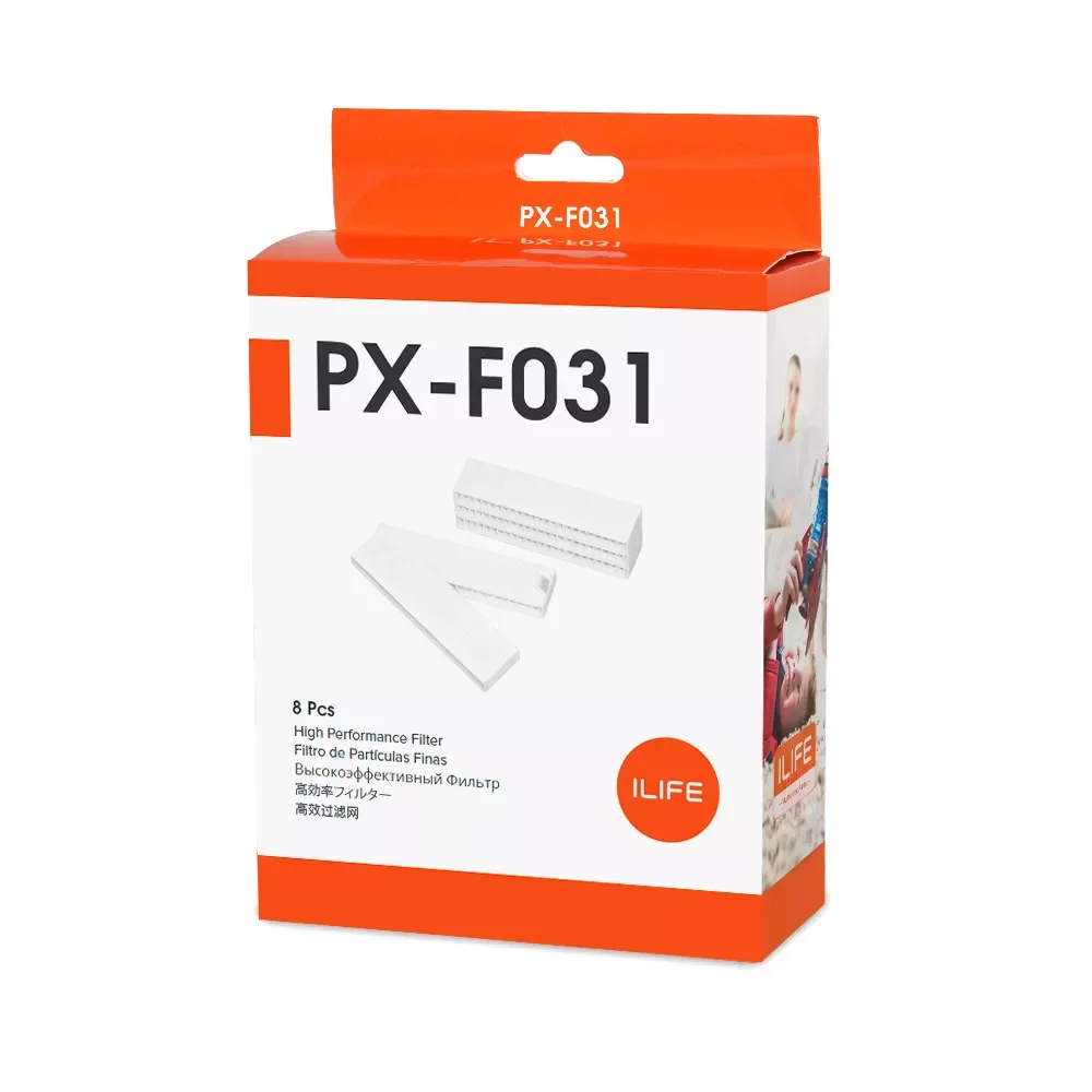 ILIFE A9s A80Plus L100 A10S High-Performance Filter (8 pcs) , (Only For Cellular/Cyclone Dustbin) PX-F031
ILIFE A9s A80Plus L100 A10S High-Performance Filter (8 pcs) , (Only For Cellular/Cyclone Dustbin) PX-F031