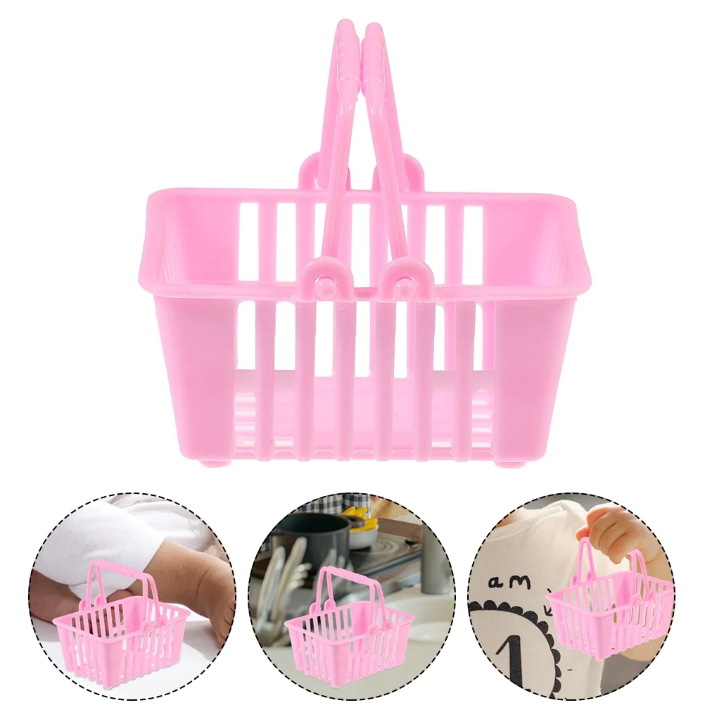 Shopping Basket Mini Baskets Cart Kids Toy Grocerysmall Play Miniaturestorage Candy Toys House Pretend Withhandheld Trolley
Shopping Basket Mini Baskets Cart Kids Toy Grocerysmall Play Miniaturestorage Candy Toys House Pretend Withhandheld Trolley