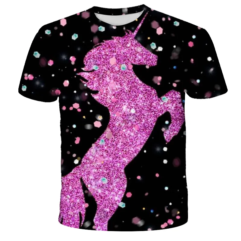 2021Summer New Round Neck Short Sleeve Top Children's Boy/Girl Kids Funny Cute Casual Cartoon Characters Unicorn T-Shirt
2021Summer New Round Neck Short Sleeve Top Children's Boy/Girl Kids Funny Cute Casual Cartoon Characters Unicorn T-Shirt