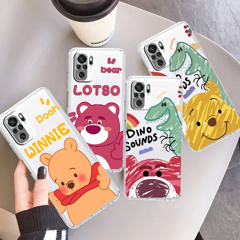 Winnie the Pooh Bear Disney Transparent Cover Phone Case For Xiaomi Redmi Note 11E 11S 11 11T 10 10S 9 9T 9S 8 8T Pro Plus 5G 7
Winnie the Pooh Bear Disney Transparent Cover Phone Case For Xiaomi Redmi Note 11E 11S 11 11T 10 10S 9 9T 9S 8 8T Pro Plus 5G 7