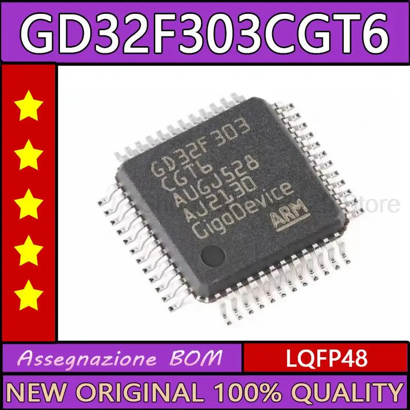 Оригинальный 32-битный микроконтроллер GD32F303CGT6 MCU, одночиповый микрокомпьютер
Оригинальный 32-битный микроконтроллер GD32F303CGT6 MCU, одночиповый микрокомпьютер
