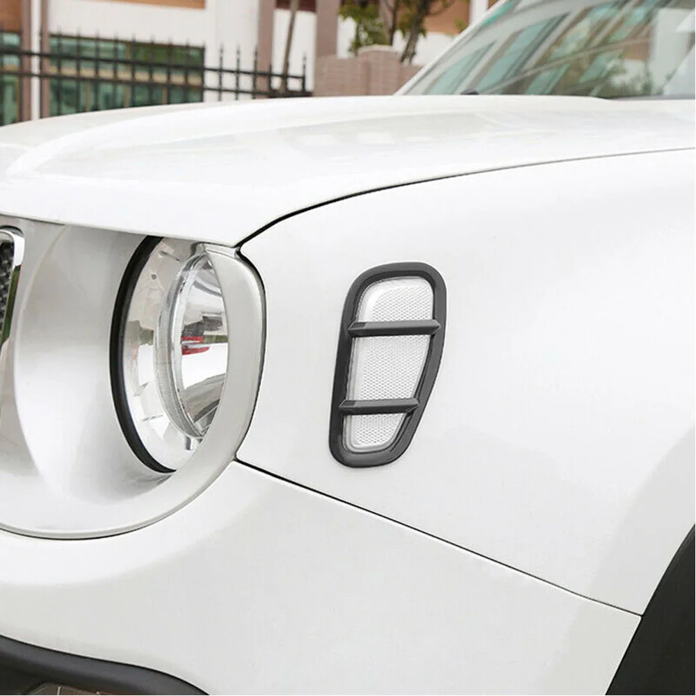 2pcs Side Lamp Covers Decor Decal Protector ABS Plastic Styling Exterior For Jeep Renegade 2015-2019 Useful Durable
2pcs Side Lamp Covers Decor Decal Protector ABS Plastic Styling Exterior For Jeep Renegade 2015-2019 Useful Durable
