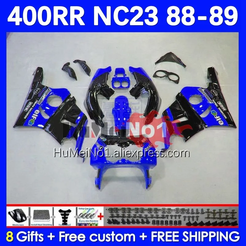 

CBR400RR For HONDA CBR 400 RR 400RR 1988 1989 1990 1991 1992 1993 135No.90 CBR400 RR NC23 88 89 90 91 92 93 Fairing blue stock