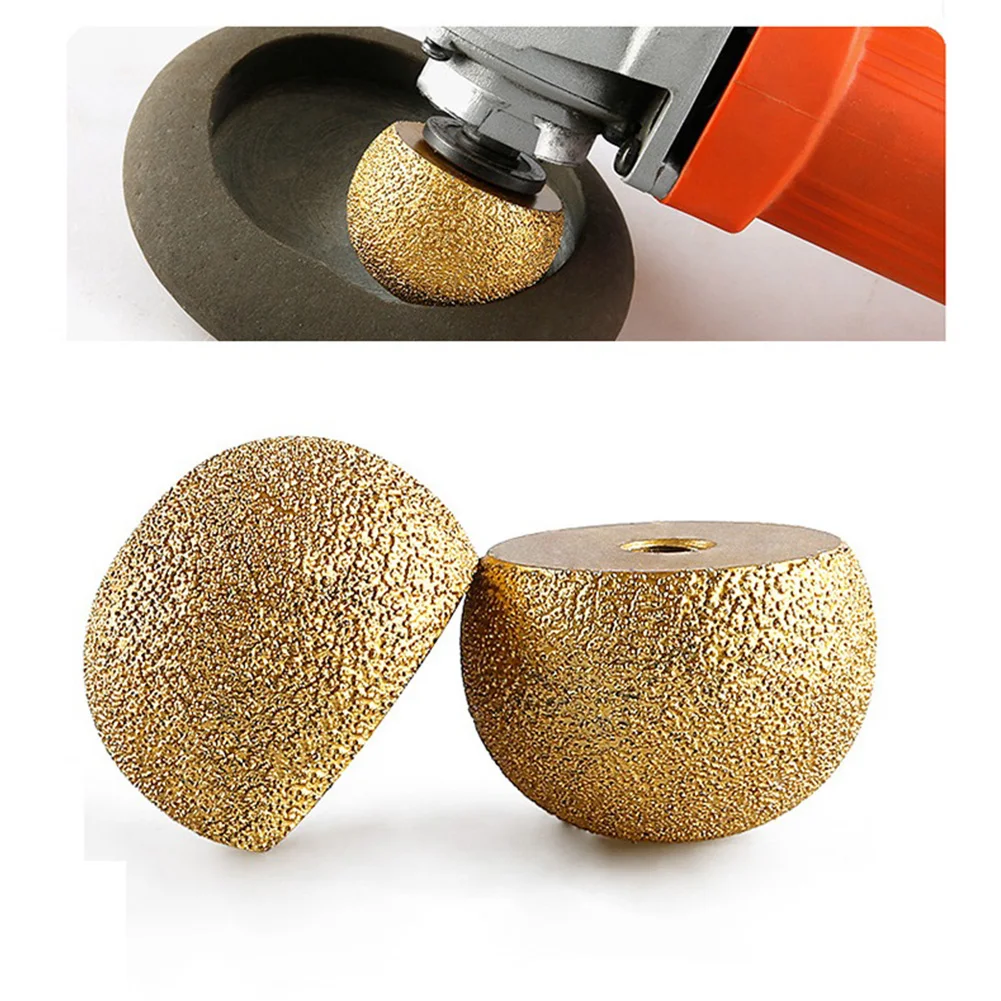 Diamond Brazed Round Grinding Mushroom Head 30/40/50mm Internal Arc Grinding Of Stone For Angle Grinder Electric Drill Abrasive
Diamond Brazed Round Grinding Mushroom Head 30/40/50mm Internal Arc Grinding Of Stone For Angle Grinder Electric Drill Abrasive