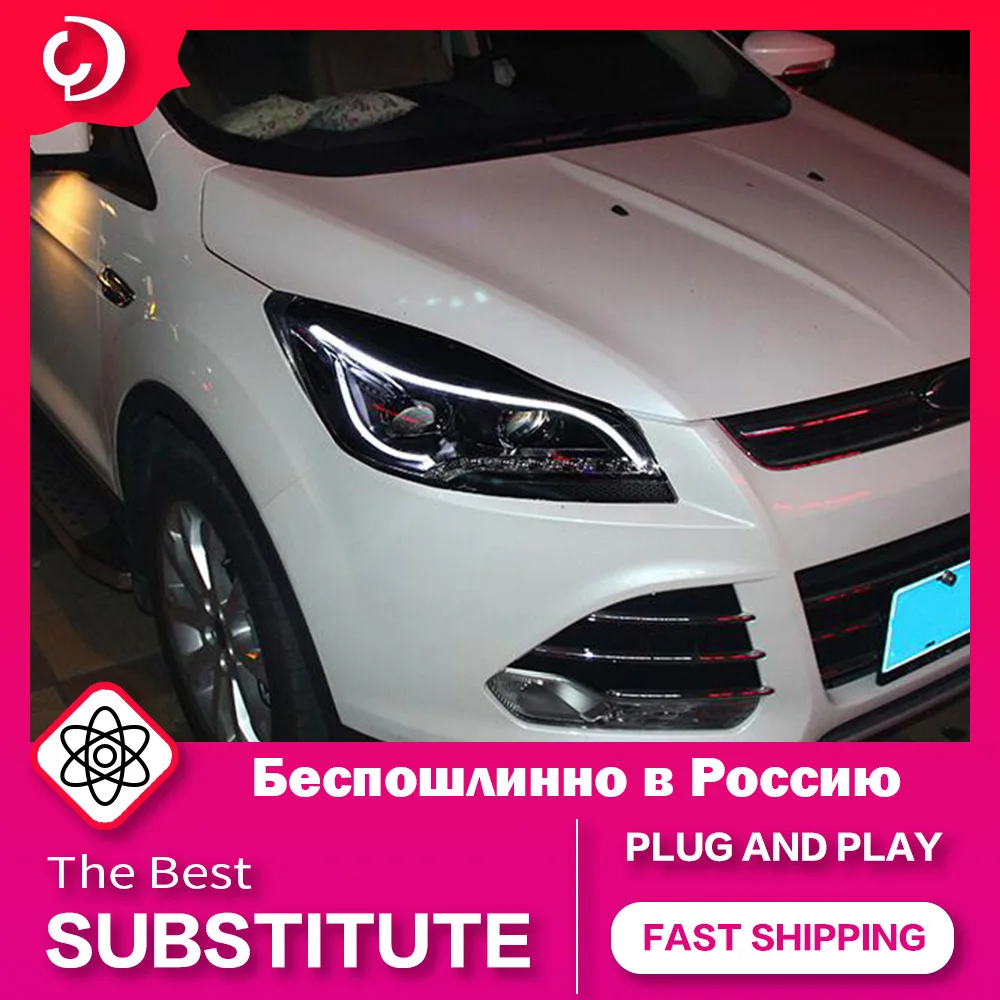 AKD Car Styling Headlights for Ford Escape Kuga 2014-2016 LED Headlight DRL Head Lamp Led Projector Automotive Accessories
AKD Car Styling Headlights for Ford Escape Kuga 2014-2016 LED Headlight DRL Head Lamp Led Projector Automotive Accessories