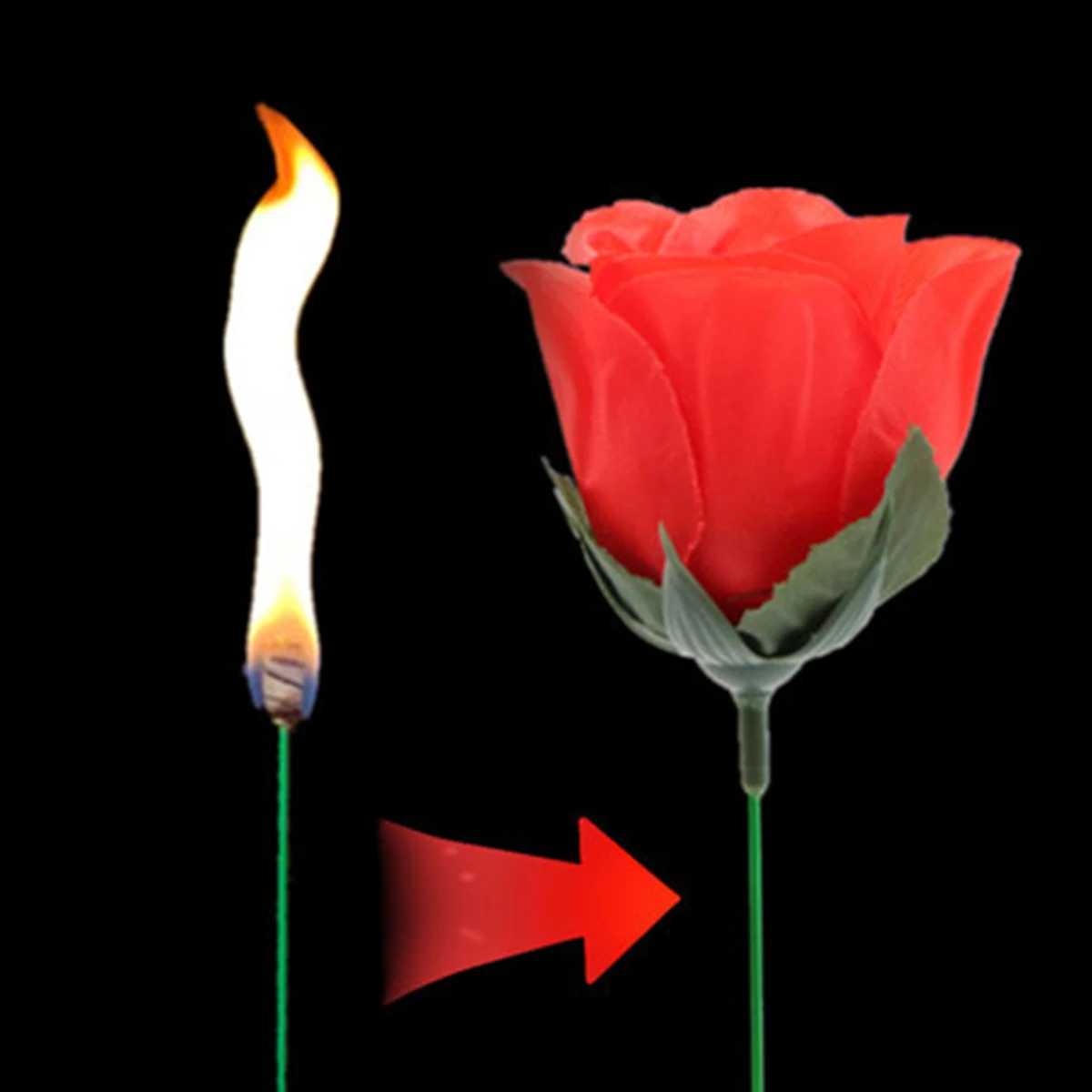 new Fire Magic Trick Rose for Stage Performance Magic Flame Appearing Flower Torch to Rose Magic Fire Rose for Magician
new Fire Magic Trick Rose for Stage Performance Magic Flame Appearing Flower Torch to Rose Magic Fire Rose for Magician