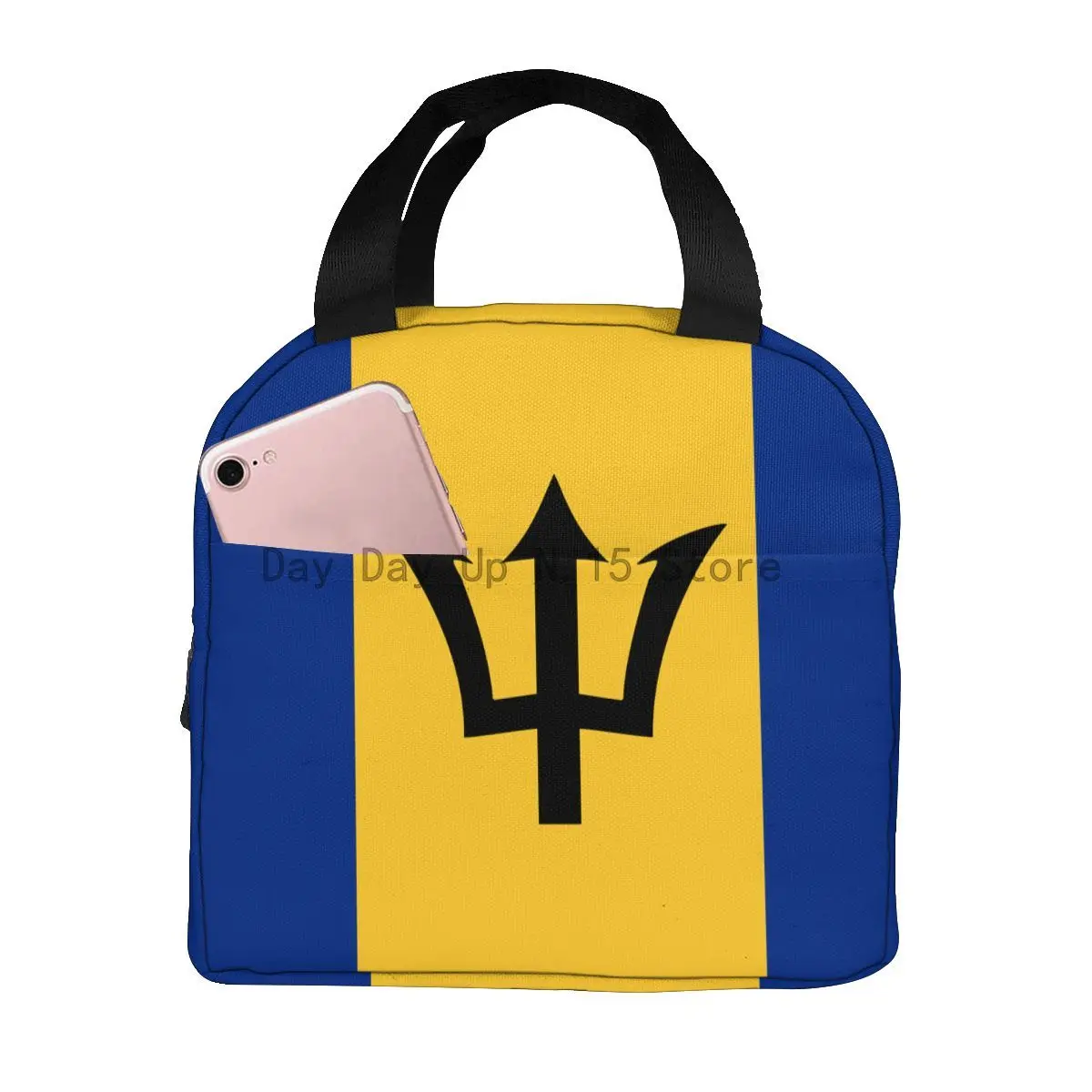 Barbados Flag Lunch Food Box Bag Insulated Thermal Food Picnic Lunch Bag for Women kids Men Cooler Tote Bag
Barbados Flag Lunch Food Box Bag Insulated Thermal Food Picnic Lunch Bag for Women kids Men Cooler Tote Bag