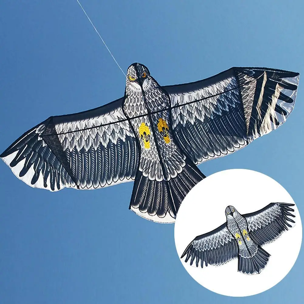 Emulation Flying Hawk Kite Bird Scarer Drive Bird Kite Bird Repellent for Garden Scarecrow Yard Bird Repeller Outdoor Playing ki
Emulation Flying Hawk Kite Bird Scarer Drive Bird Kite Bird Repellent for Garden Scarecrow Yard Bird Repeller Outdoor Playing ki