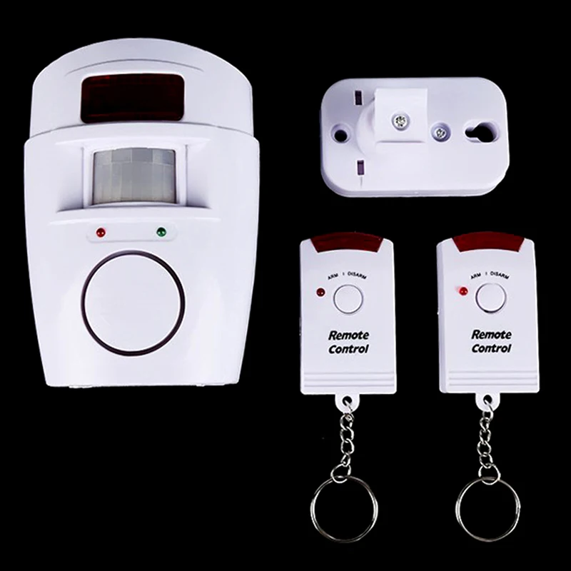 Wireless Remote Controlled Mini Alarm With IR Infrared Motion Sensor Detector Loud Siren For Home Security Anti-Theft
Wireless Remote Controlled Mini Alarm With IR Infrared Motion Sensor Detector Loud Siren For Home Security Anti-Theft