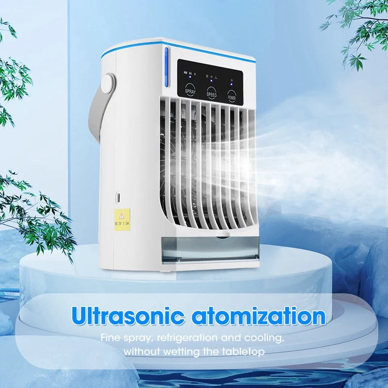 1 Piece Spray Cooler Three-Speed Desktop Water-Cooled Air-Conditioning Fan USB Plug-In
1 Piece Spray Cooler Three-Speed Desktop Water-Cooled Air-Conditioning Fan USB Plug-In