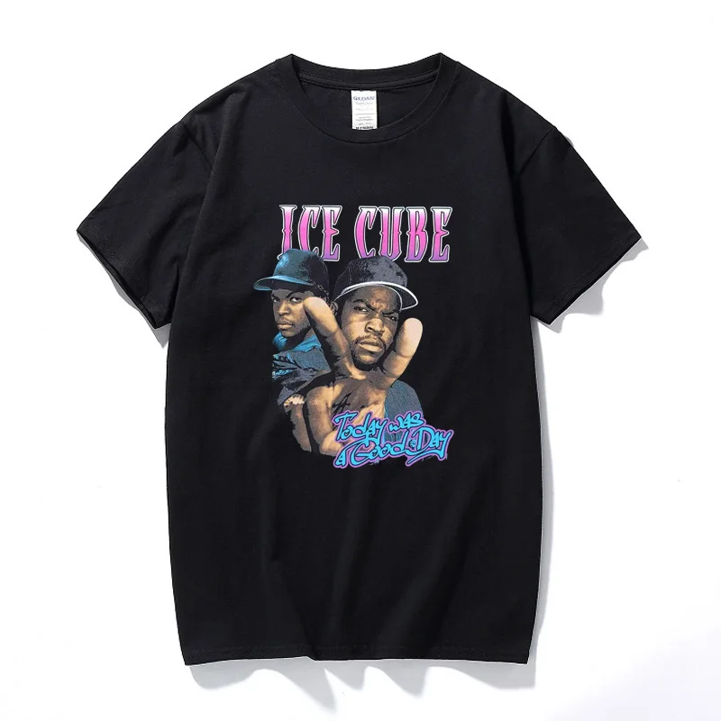 New Summer Men's Ice Cube Today Was A Good Day Vintage Hip Hop Rap T-Shirt Tee Top Cotton Short Sleeve T shirt For Men
New Summer Men's Ice Cube Today Was A Good Day Vintage Hip Hop Rap T-Shirt Tee Top Cotton Short Sleeve T shirt For Men