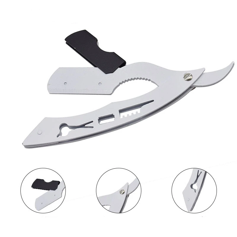 Men Manual Razor Professional Barber Stainless Steel Shaver Premium Straight Edge Facial Shaving Knife Beauty Tools
Men Manual Razor Professional Barber Stainless Steel Shaver Premium Straight Edge Facial Shaving Knife Beauty Tools