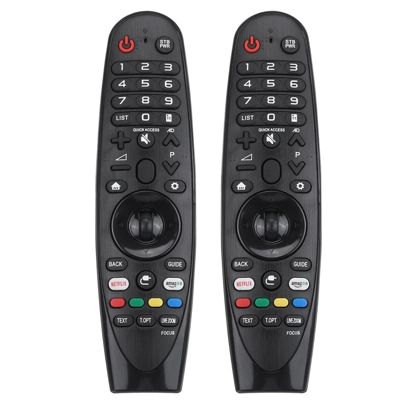 2X Φ пульт дистанционного управления для LG Smart TV MR650 AN MR600 MR500 MR400 MR700 AKB74495301 AKB74855401
2X Φ пульт дистанционного управления для LG Smart TV MR650 AN MR600 MR500 MR400 MR700 AKB74495301 AKB74855401