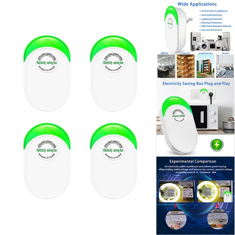 Power Saver, Energy Saver, Electricity Saving Box Household Office Market Device Smart US Plug
Power Saver, Energy Saver, Electricity Saving Box Household Office Market Device Smart US Plug