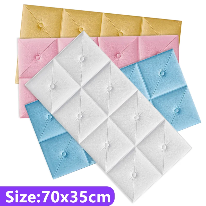Soft Package Decoration Thick Anti-collision Head Foam Sponge Tatami Bed Cushion Self-adhesive 3D Wall Sticker For Children Room
Soft Package Decoration Thick Anti-collision Head Foam Sponge Tatami Bed Cushion Self-adhesive 3D Wall Sticker For Children Room