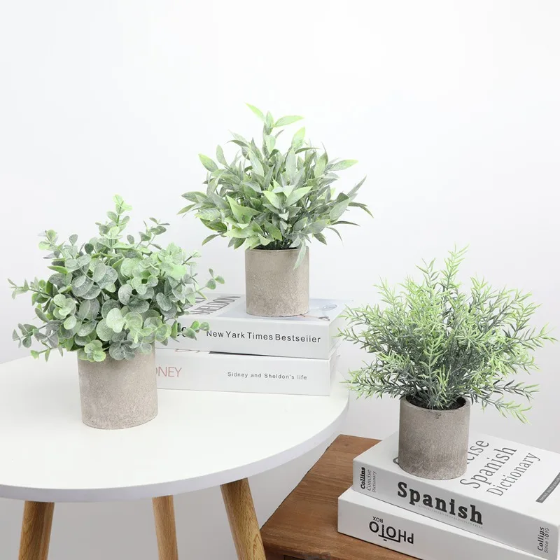 Simulated Green Plant Rosemary Eucalyptus Potted Nordic Interior Decoration Office Decoration Artificial Plants
Simulated Green Plant Rosemary Eucalyptus Potted Nordic Interior Decoration Office Decoration Artificial Plants