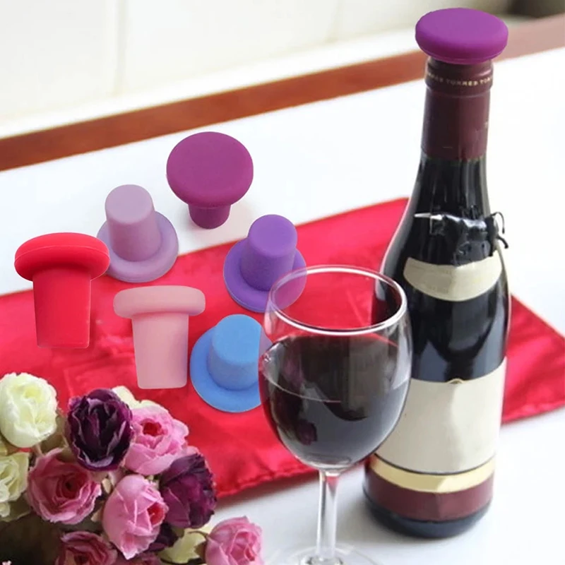 2Pcs Silicone Sealed Bottle Cap Wine Beer Cover Bar Champagne Closures Saver Dust Stopper for Bottle Kitchen Wine Accessories
2Pcs Silicone Sealed Bottle Cap Wine Beer Cover Bar Champagne Closures Saver Dust Stopper for Bottle Kitchen Wine Accessories