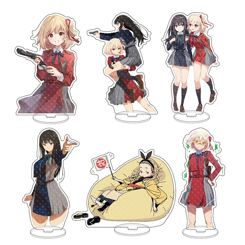 Lycoris Recoil Аниме фигурки героев nishikier Chisato акриловая модель на подставке игрушка настольное украшение подарок на день рождения Коллекция фана...
Lycoris Recoil Аниме фигурки героев nishikier Chisato акриловая модель на подставке игрушка настольное украшение подарок на день рождения Коллекция фана...