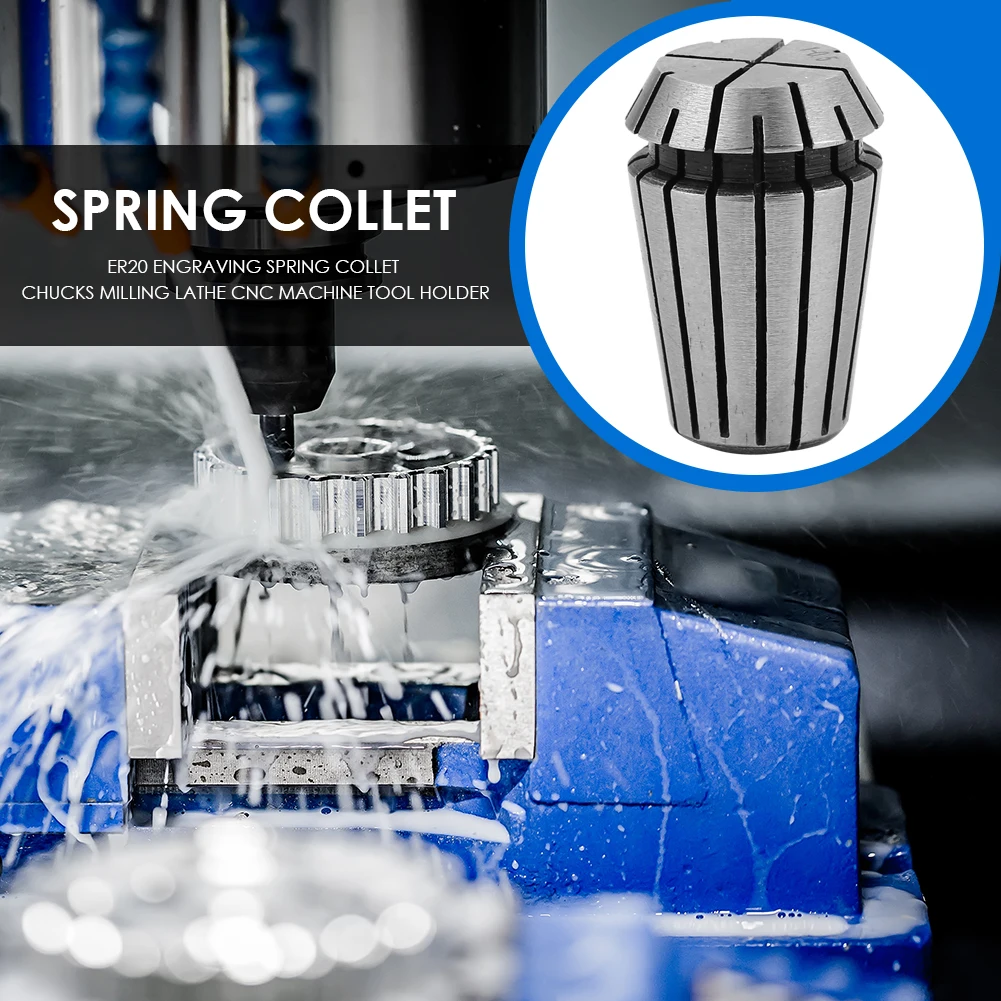 ER20 ER Spring Collet Chucks Milling Lathe Tool Holder for CNC Engraving Machine spindle motor
ER20 ER Spring Collet Chucks Milling Lathe Tool Holder for CNC Engraving Machine spindle motor