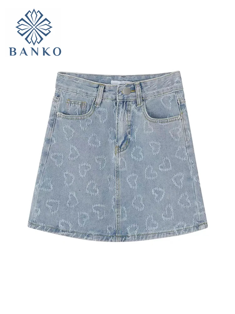 Casual Denim Mini Skirt Women Summer 2022 High-Waiste Harajuku Y2k Pleated Skirt Blue Japanese Korean Style Fashion Clothing New
Casual Denim Mini Skirt Women Summer 2022 High-Waiste Harajuku Y2k Pleated Skirt Blue Japanese Korean Style Fashion Clothing New