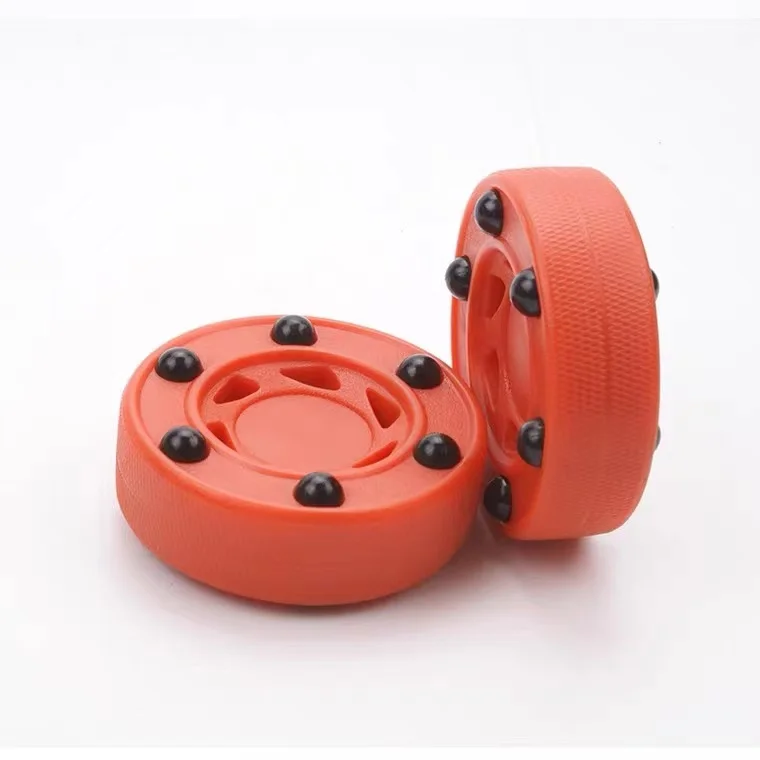 Roller Hockey Durable ABS High-density Good Quality Practice Puck Perfectly Balance For Ice Inline Street Roller Hockey Training
Roller Hockey Durable ABS High-density Good Quality Practice Puck Perfectly Balance For Ice Inline Street Roller Hockey Training