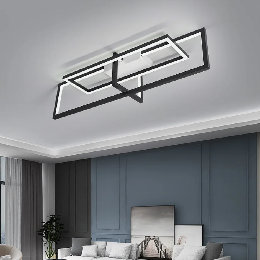 Minimalism Surface Mounted Modern Led Chandelier lamparas de techo Rectangle lustre led modern chandelier fixtures AC110-260V
Minimalism Surface Mounted Modern Led Chandelier lamparas de techo Rectangle lustre led modern chandelier fixtures AC110-260V