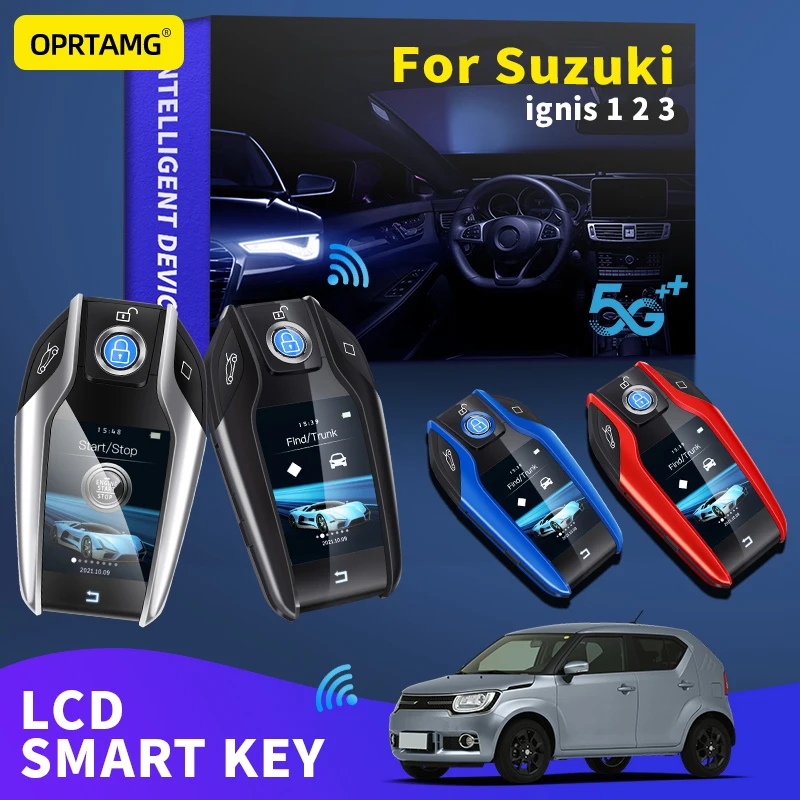 OPRTAMG Car Smart Remote Control Key LCD Display for Keyless Smart Key For Suzuki ignis 1 2 3 1996 1997 2001 2002 2003 2005 2021 
OPRTAMG Car Smart Remote Control Key LCD Display for Keyless Smart Key For Suzuki ignis 1 2 3 1996 1997 2001 2002 2003 2005 2021