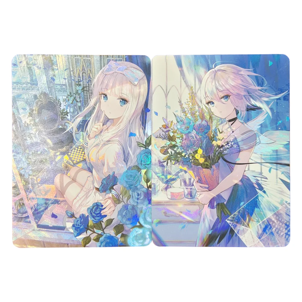 2Pcs/set Anime Girls Flash Card ACG Kawaii Classic Game Anime Collection Card Featured Pair Card Gift Toys
2Pcs/set Anime Girls Flash Card ACG Kawaii Classic Game Anime Collection Card Featured Pair Card Gift Toys