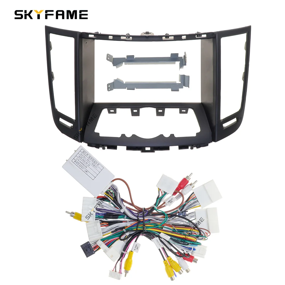 SKYFAME автомобильная рамка, адаптер для фасции, декодер Canbus Box, Android радиоприемник, комплект панели для установки приборной панели для Infiniti FX35 FX37 FX50 QX70
SKYFAME автомобильная рамка, адаптер для фасции, декодер Canbus Box, Android радиоприемник, комплект панели для установки приборной панели для Infiniti FX35 FX37 FX50 QX70