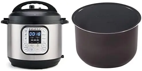 Mini 7-in-1 Pressure Cooker, Sterilizer, Slow Cooker, Rice Cooker, Steamer, Saute, Yogurt Maker, and Warmer, 3 Quart, 11 One-To
Mini 7-in-1 Pressure Cooker, Sterilizer, Slow Cooker, Rice Cooker, Steamer, Saute, Yogurt Maker, and Warmer, 3 Quart, 11 One-To