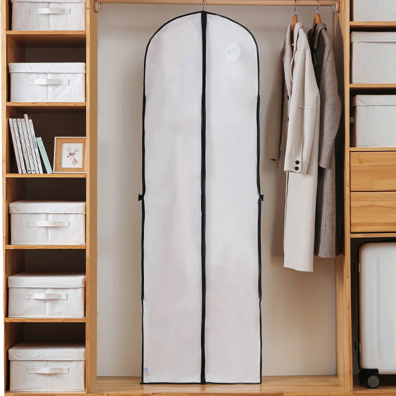 Dress Storage Bag Clothes Dust Cover Household Large Wedding Coat Dust Bag Foldable Hanging Bag Dust Proof Clothing Suit Cover 1
Dress Storage Bag Clothes Dust Cover Household Large Wedding Coat Dust Bag Foldable Hanging Bag Dust Proof Clothing Suit Cover 1