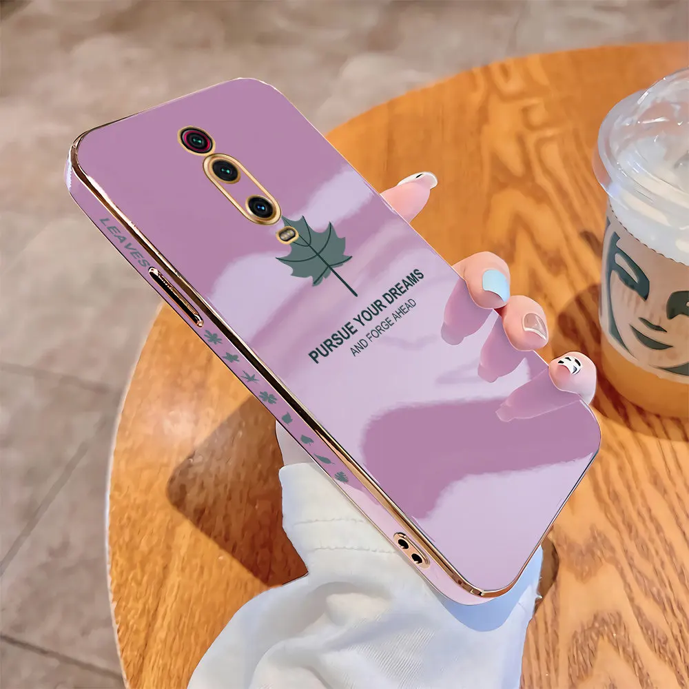 For Xiaomi Redmi K20 Mi 9T Pro Luxury Square Case Maple Leaf Plating Cover Shockproof Soft TPU Cases
For Xiaomi Redmi K20 Mi 9T Pro Luxury Square Case Maple Leaf Plating Cover Shockproof Soft TPU Cases