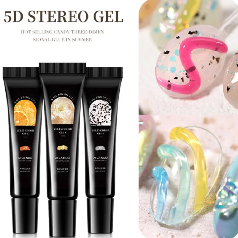 5D Stereo Candy Gel Nail Polish 8ml Jelly Sugar Carved Korean Nail Soak Off UV Gel Glue Macaron for Manicure Nail Art DIY Design
5D Stereo Candy Gel Nail Polish 8ml Jelly Sugar Carved Korean Nail Soak Off UV Gel Glue Macaron for Manicure Nail Art DIY Design