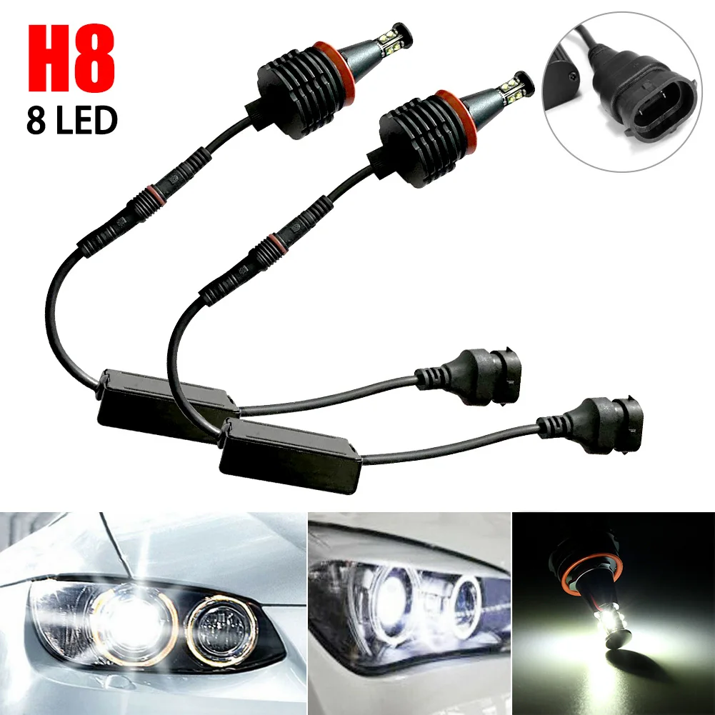 Светодиодсветодиодный лампа без ошибок 80 Вт Angel Eyes Halo светильник H8 для BMW E90 E92 E82 E60 E70 X5
Светодиодсветодиодный лампа без ошибок 80 Вт Angel Eyes Halo светильник H8 для BMW E90 E92 E82 E60 E70 X5