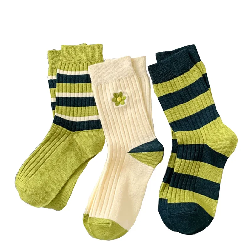 3 Pair Soft Cotton Long Socks Women Striped Print Korean Style Winter Street Foot Cover Fashion Designer Brand Socken Calcetas
3 Pair Soft Cotton Long Socks Women Striped Print Korean Style Winter Street Foot Cover Fashion Designer Brand Socken Calcetas