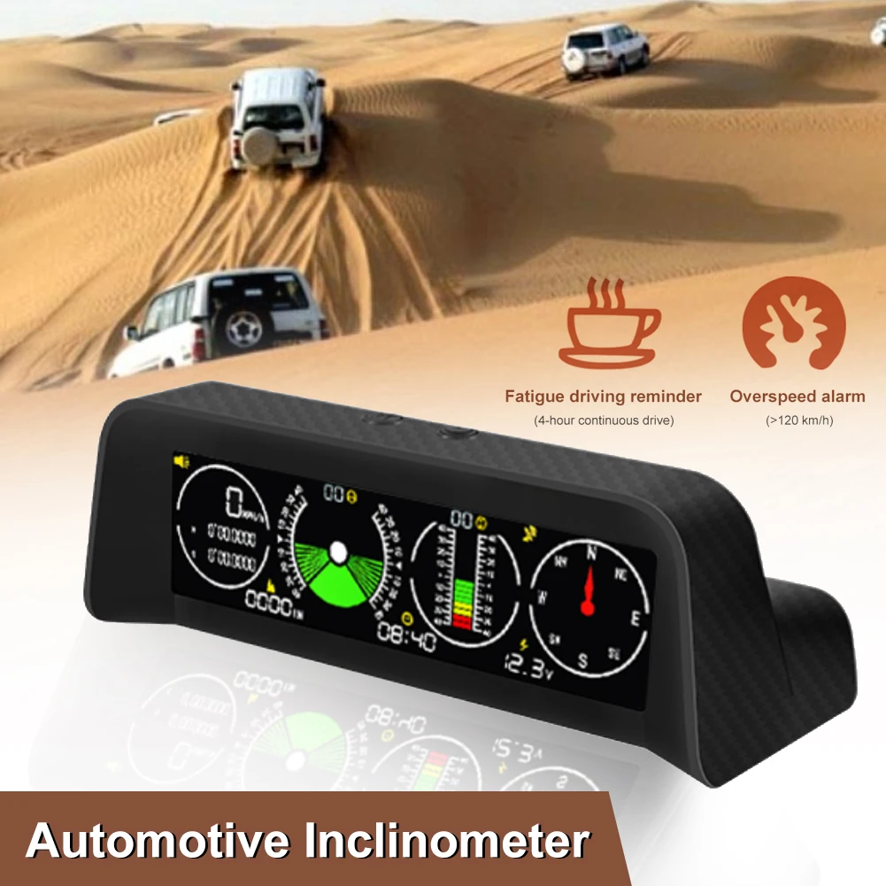 Universal Car HUD Inclinometer Head Up Display GPS Speedometer MPH Compass Digital Slope Angle Meter Altitude Gauge For Vehicles
Universal Car HUD Inclinometer Head Up Display GPS Speedometer MPH Compass Digital Slope Angle Meter Altitude Gauge For Vehicles
