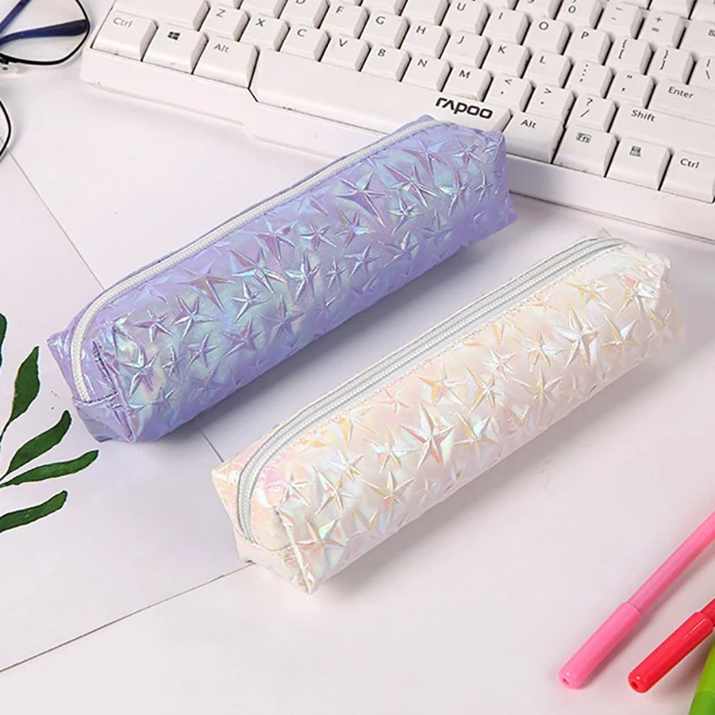 Creative Three-dimensional Star Pencil Bag Pencil Case Colorful Laser Pencil Bag Learning Supplies Children's Stationery
Creative Three-dimensional Star Pencil Bag Pencil Case Colorful Laser Pencil Bag Learning Supplies Children's Stationery
