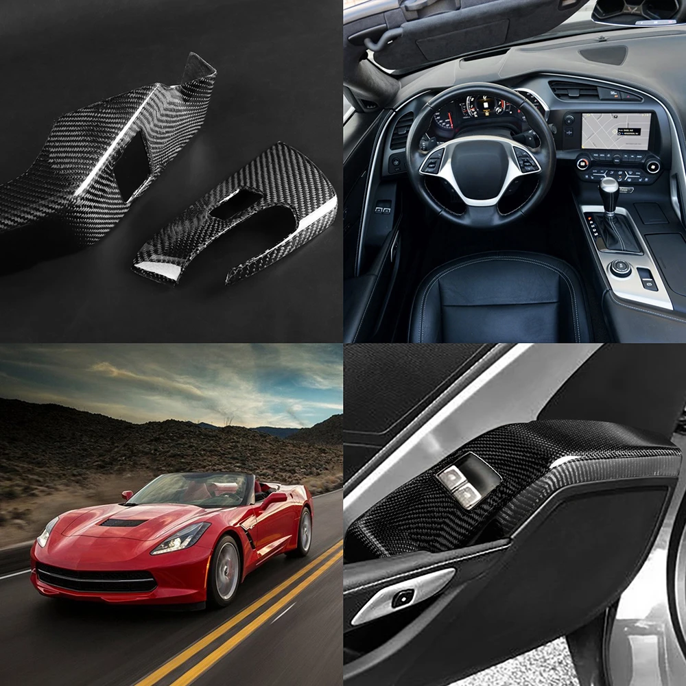 Мокрое углеродное волокно для Corvette 2014-2019, автомобильный стеклоподъемник, украшение панели, наклейки для модификации интерьера, автомобильные аксессуары
Мокрое углеродное волокно для Corvette 2014-2019, автомобильный стеклоподъемник, украшение панели, наклейки для модификации интерьера, автомобильные аксессуары