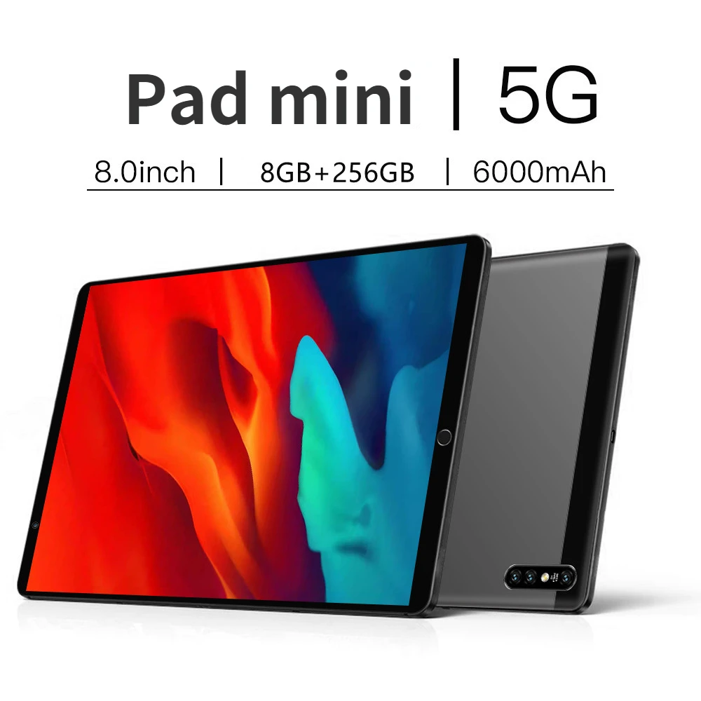 2022 Original Pad Mini Tablet 8 Inch Tablets 8GB RAM 256GB ROM Tablete Pc Android 10.0 Tablette Dual Sim Tablete Global Version
2022 Original Pad Mini Tablet 8 Inch Tablets 8GB RAM 256GB ROM Tablete Pc Android 10.0 Tablette Dual Sim Tablete Global Version