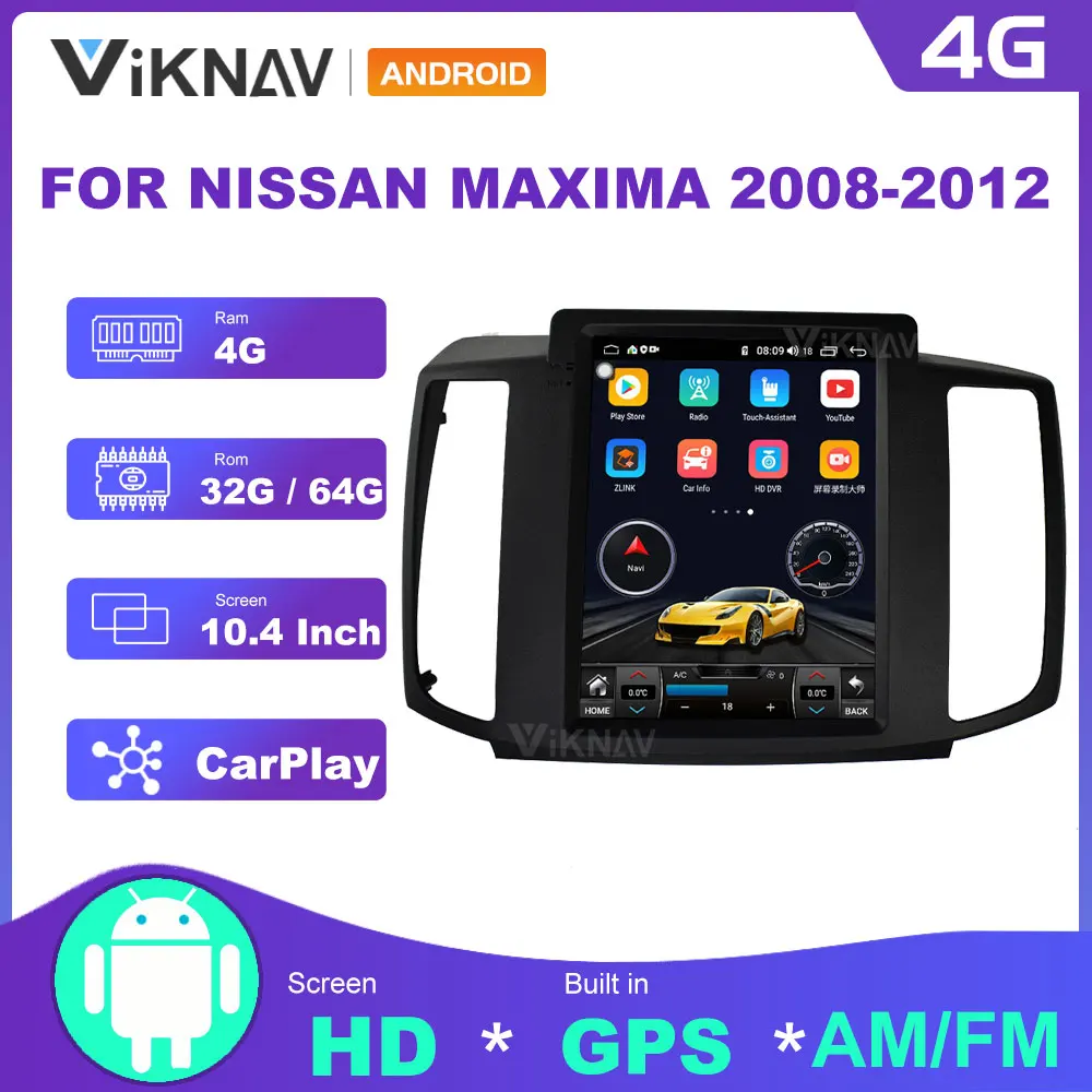 10.5 inch car GPS navigation with screen for Nissan MAXIMA series CCC auto radio multimedia player GPS head unit stereo recorder
10.5 inch car GPS navigation with screen for Nissan MAXIMA series CCC auto radio multimedia player GPS head unit stereo recorder