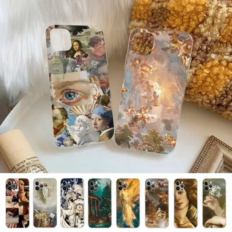 Renaissance art Painting Phone Case For iPhone 11 12 13 14 Mini Pro Max XR X XS TPU Clear Case For 8 7 6 Plus SE 2020
Renaissance art Painting Phone Case For iPhone 11 12 13 14 Mini Pro Max XR X XS TPU Clear Case For 8 7 6 Plus SE 2020
