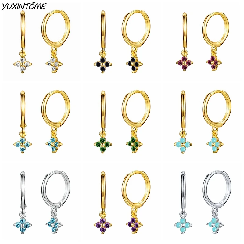 925 Silver Silver Needle Exquisite Four leaf Grass Small Hoop Earrings for Women Cute Butterfly Earrings Fashion Wedding Jewelry
925 Silver Silver Needle Exquisite Four leaf Grass Small Hoop Earrings for Women Cute Butterfly Earrings Fashion Wedding Jewelry