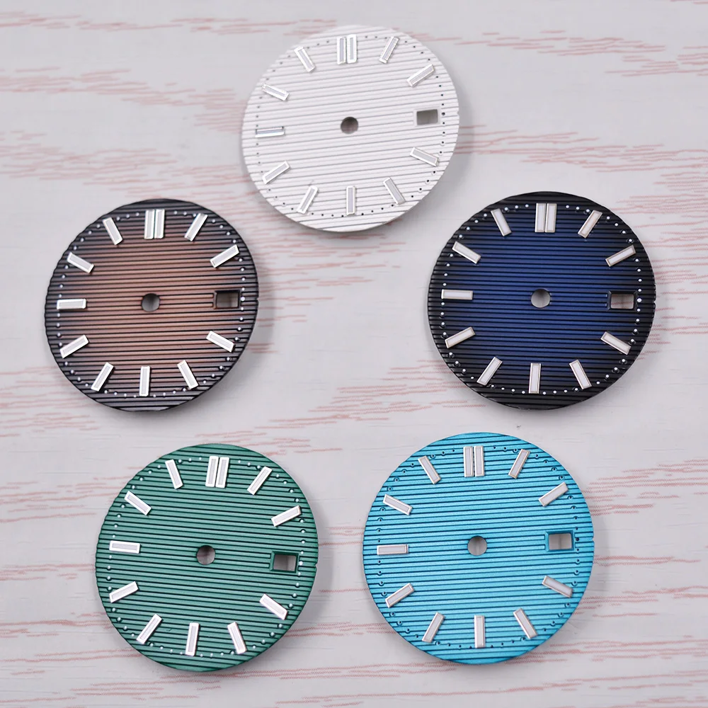 29.8mm Nautilus Watch Dial Fit NH35 NH36 ETA2836 2824 Miyota 8205 8215 DG2813 Movement
29.8mm Nautilus Watch Dial Fit NH35 NH36 ETA2836 2824 Miyota 8205 8215 DG2813 Movement