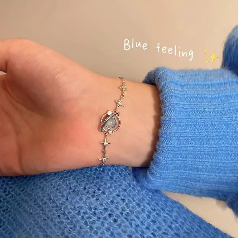 2023 New Korean Elegant Space Planet Bracelet Women's Exquisite Zirconia Starlight Bracelet Party Jewelry Gifts
2023 New Korean Elegant Space Planet Bracelet Women's Exquisite Zirconia Starlight Bracelet Party Jewelry Gifts