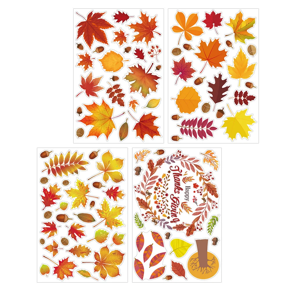 Window Thanksgiving Wall Stickers Sticker Fall Clings Autumn Decorations Decals Decal Leaves Leaf Maple Cardecoration Summer 
Window Thanksgiving Wall Stickers Sticker Fall Clings Autumn Decorations Decals Decal Leaves Leaf Maple Cardecoration Summer