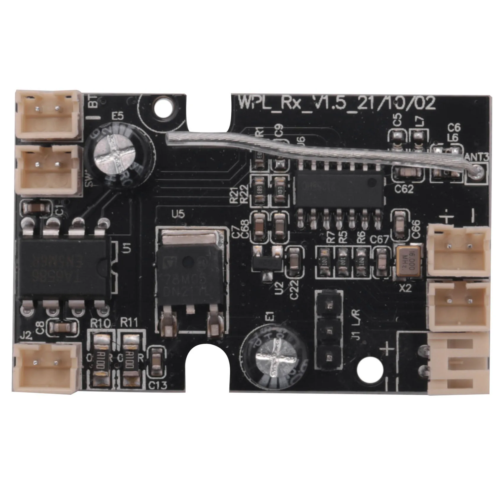 Receiver Circuit Board for WPL D42 1/10 RC Drift Truck Car Spare Parts Accessories
Receiver Circuit Board for WPL D42 1/10 RC Drift Truck Car Spare Parts Accessories
